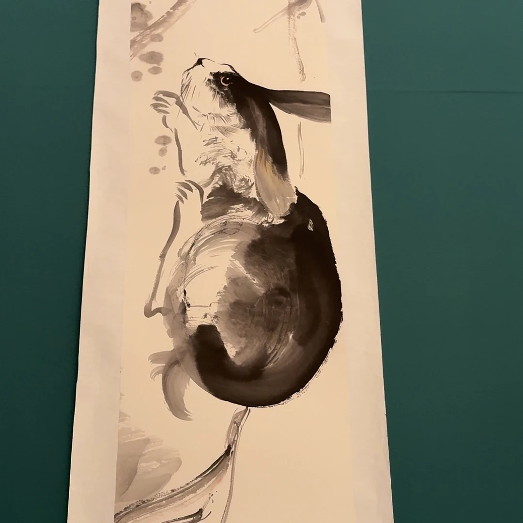 国画溥老师作品画作