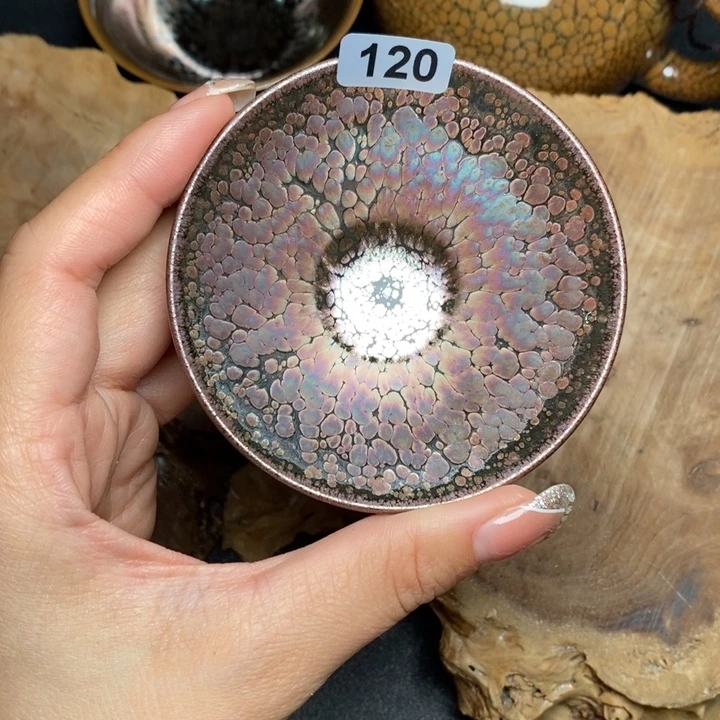 茶盏建窑建盏主人杯120