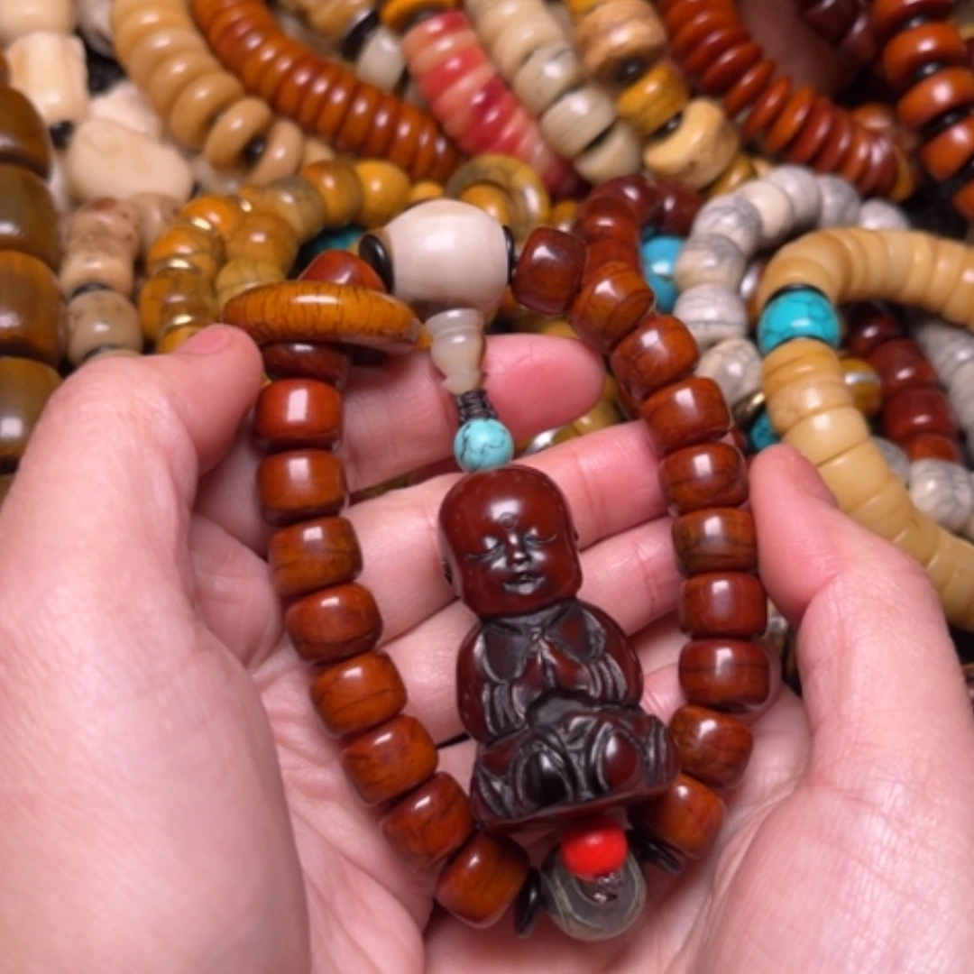 【闪购商品】牛骨手串/手链牛骨12×9×20小和尚