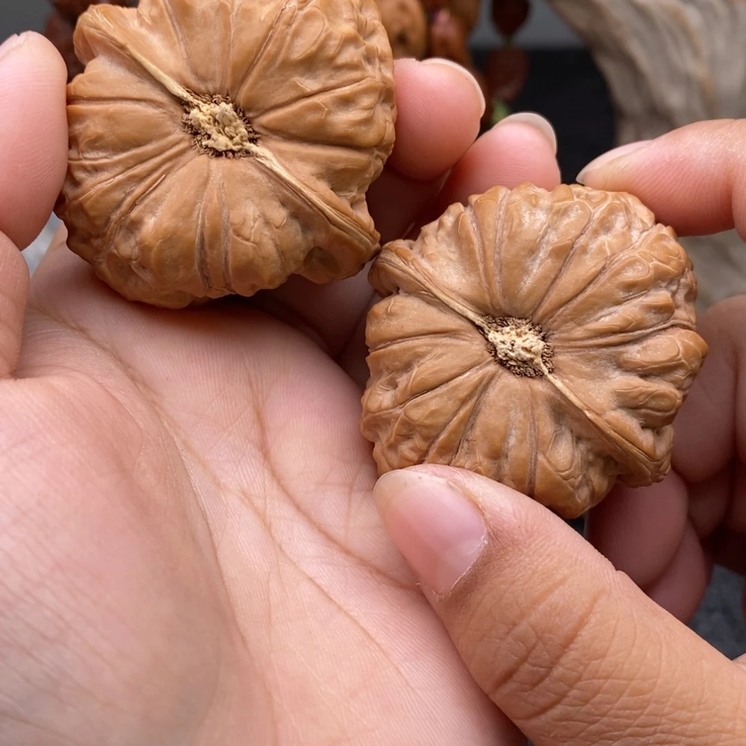 文玩核桃把件45南瓜