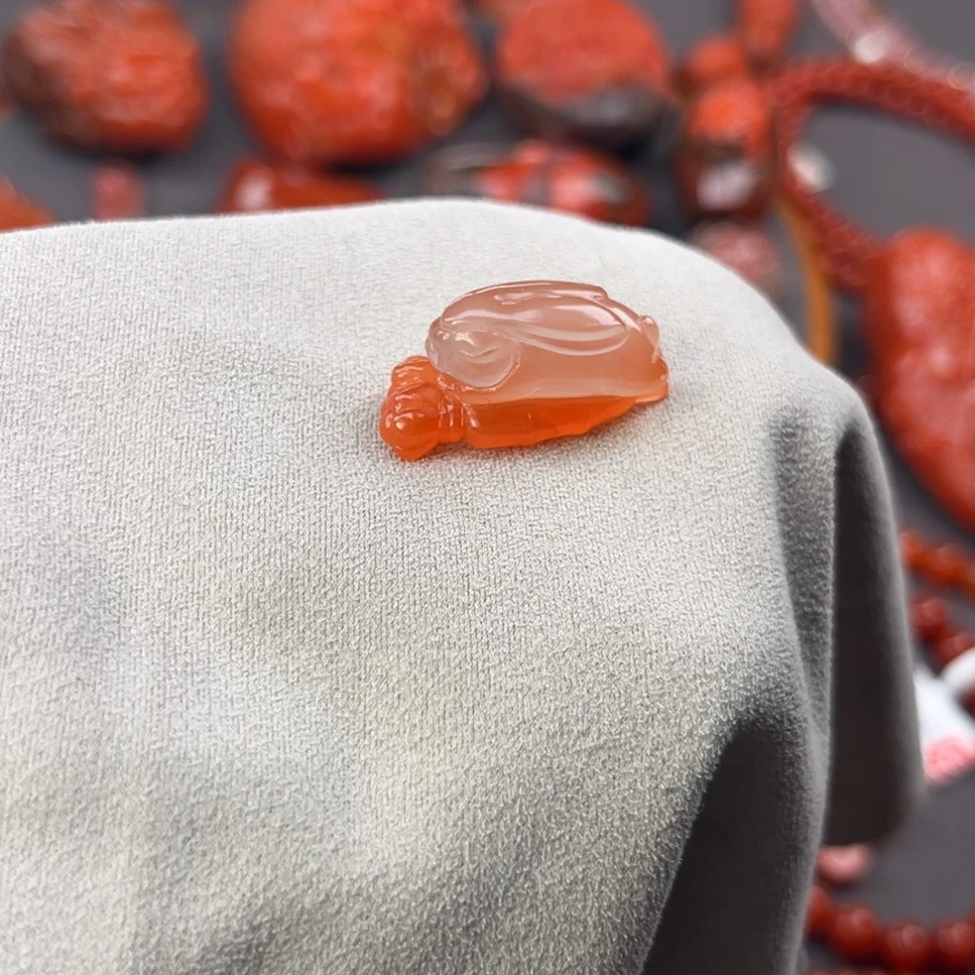 南红玛瑙未镶嵌手链