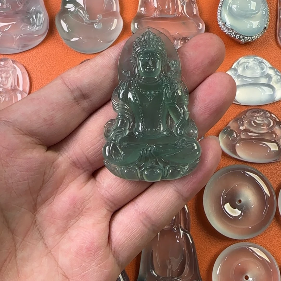 定制翡翠未镶嵌天然