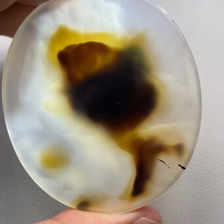 玛瑙/玉髓颈饰未镶嵌穿**空