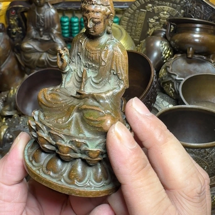铜器摆件收收藏藏