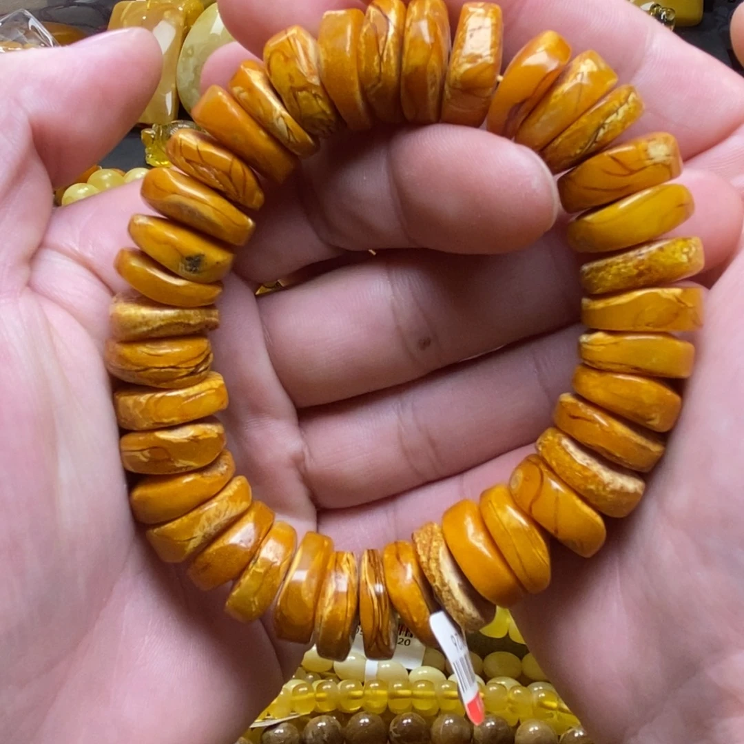 琥珀未镶嵌裸石蜜蜡