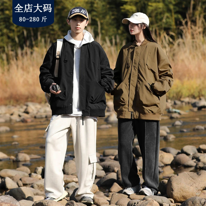 RORDORESIS/罗敦仕美式复古飞行服夹克男女春秋季宽松休闲外套