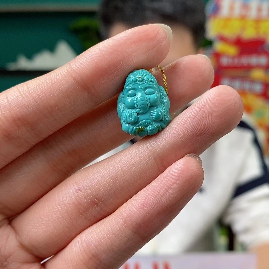 绿松石未镶嵌珠宝奇石