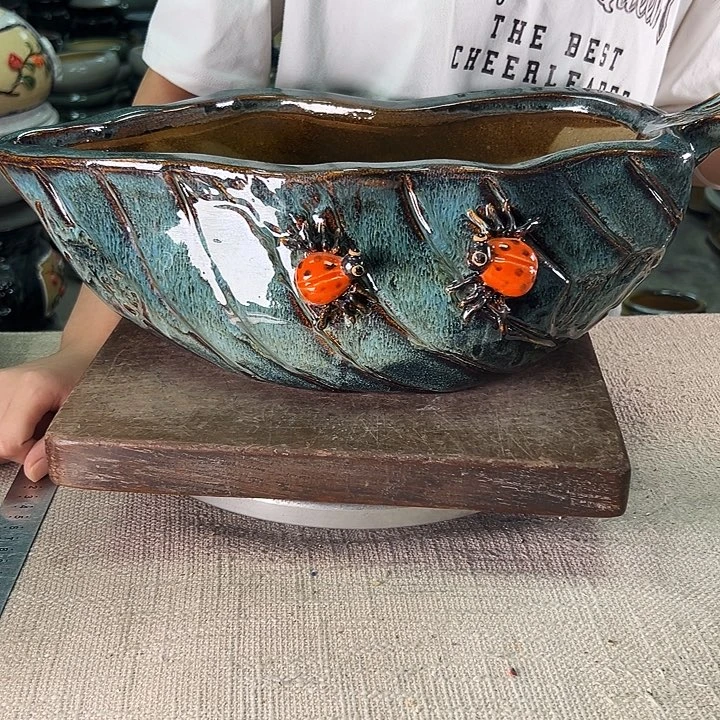 泳坤堂石湾盆陶瓷