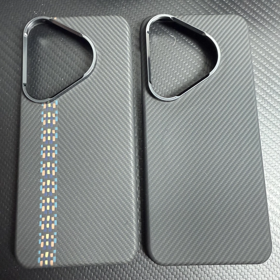 适用于华为 P70 pro（全新）时尚轻薄凯夫拉芳纶纤维手机壳