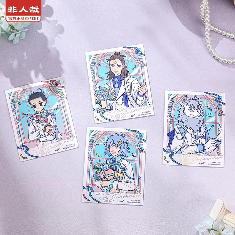 【跑跑家】非人哉礼遇系列拍立得盲盒原创镭射礼物动漫周边收藏卡