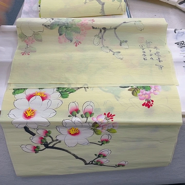 国画纯手绘字画宣纸