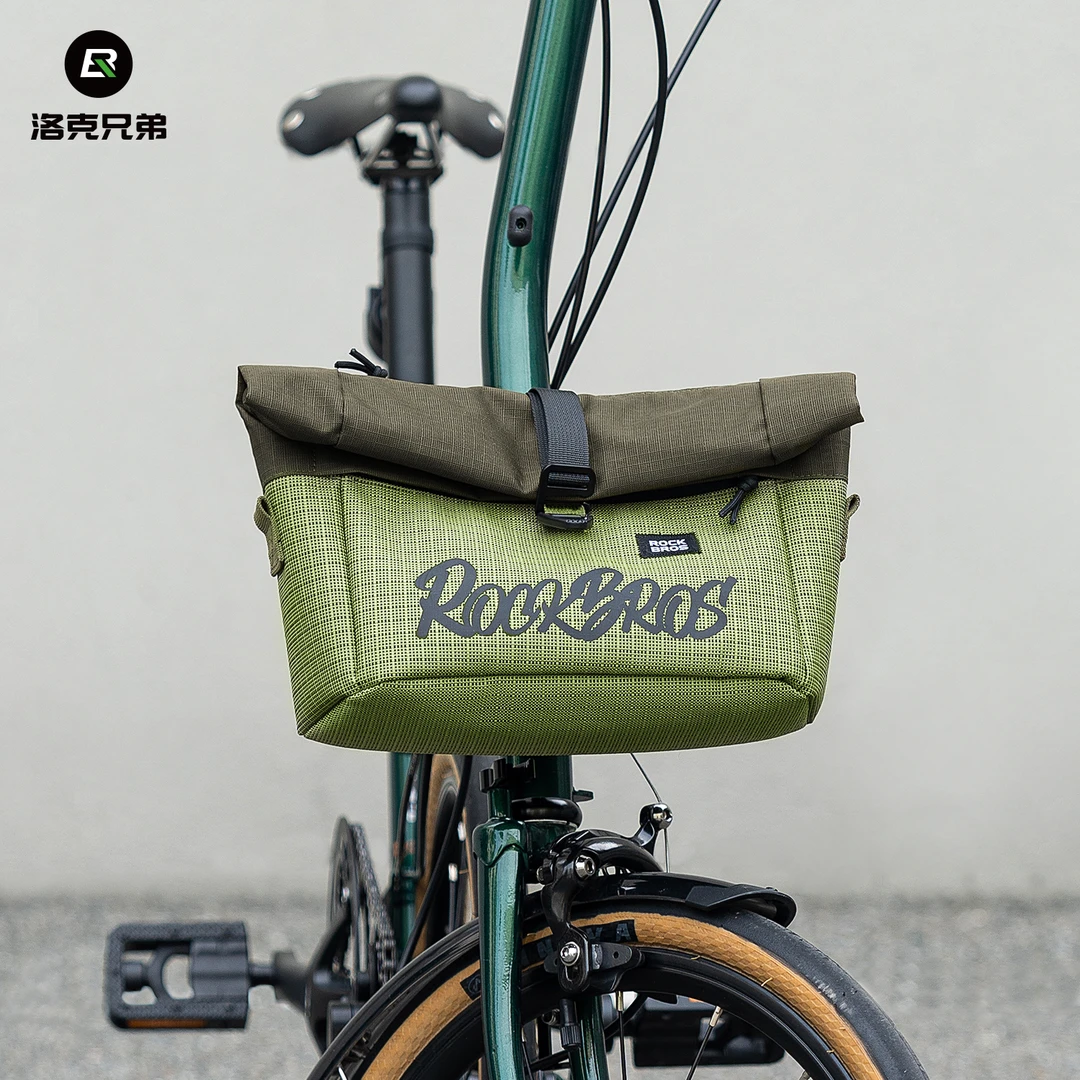 洛克兄弟自行车包小布折叠车挂把包车头前包斜跨包公路骑行通勤包