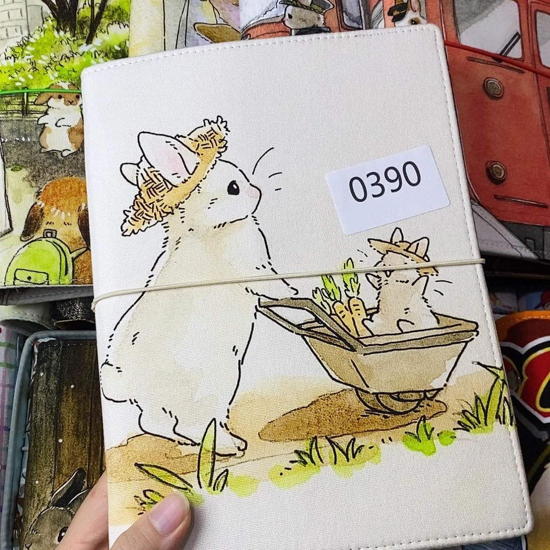 织绣A5 活页不加纸0390