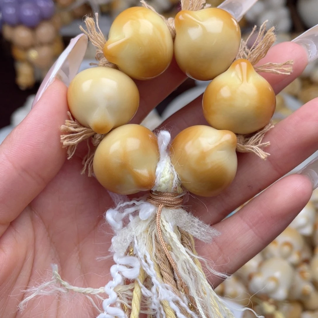 吊坠白玉菩提成品c