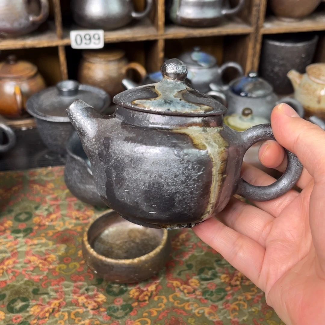 七***勒柴烧茶器柴烧茶器