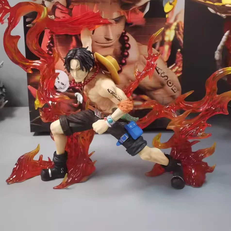 海贼王 POP三兄弟炎帝艾斯 火球艾斯 手办模型摆件