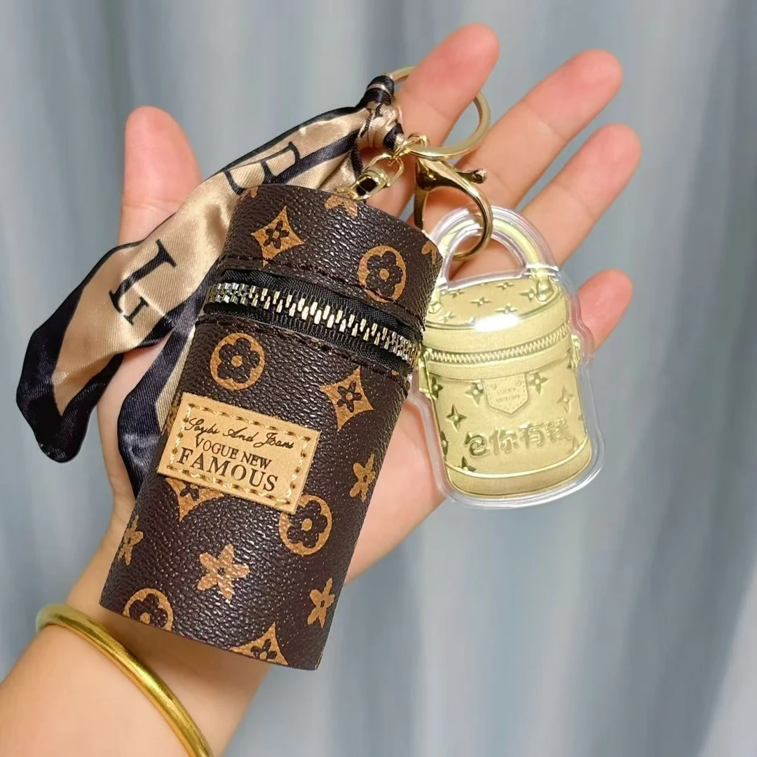 含金工艺品正品爆品包你有钱手机挂件钥匙扣送自己闺蜜轻奢好物