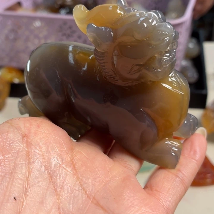 玛瑙/玉髓未镶嵌吊坠(不含链)