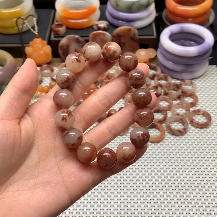 石英质玉未镶嵌手串