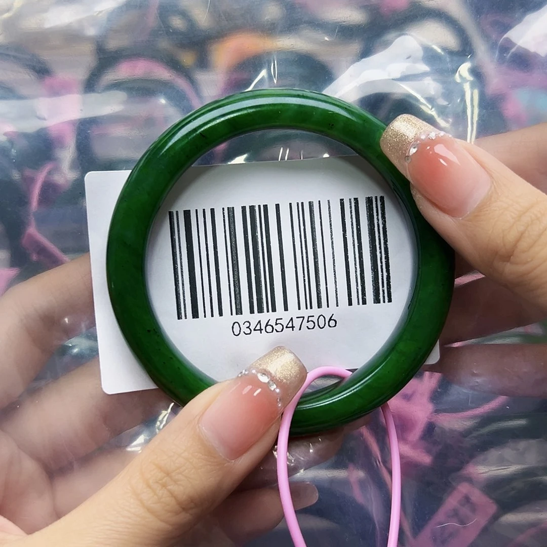 和田玉手镯未镶嵌60