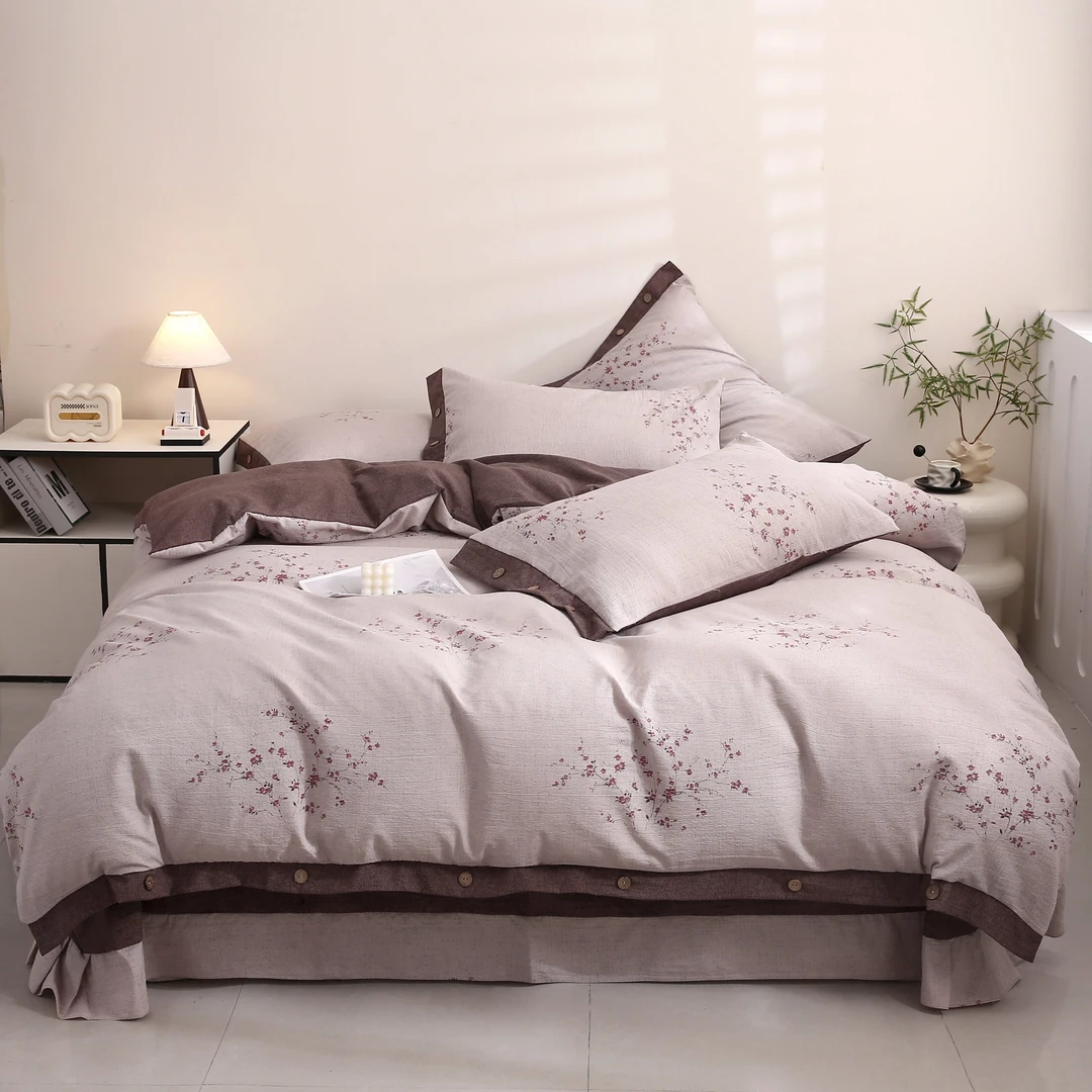 【专柜清仓】fqy甄麻计划-加柔加软色织亲肤套件系列-魅悦