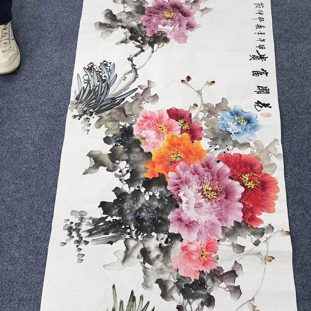 国画国画作品手绘
