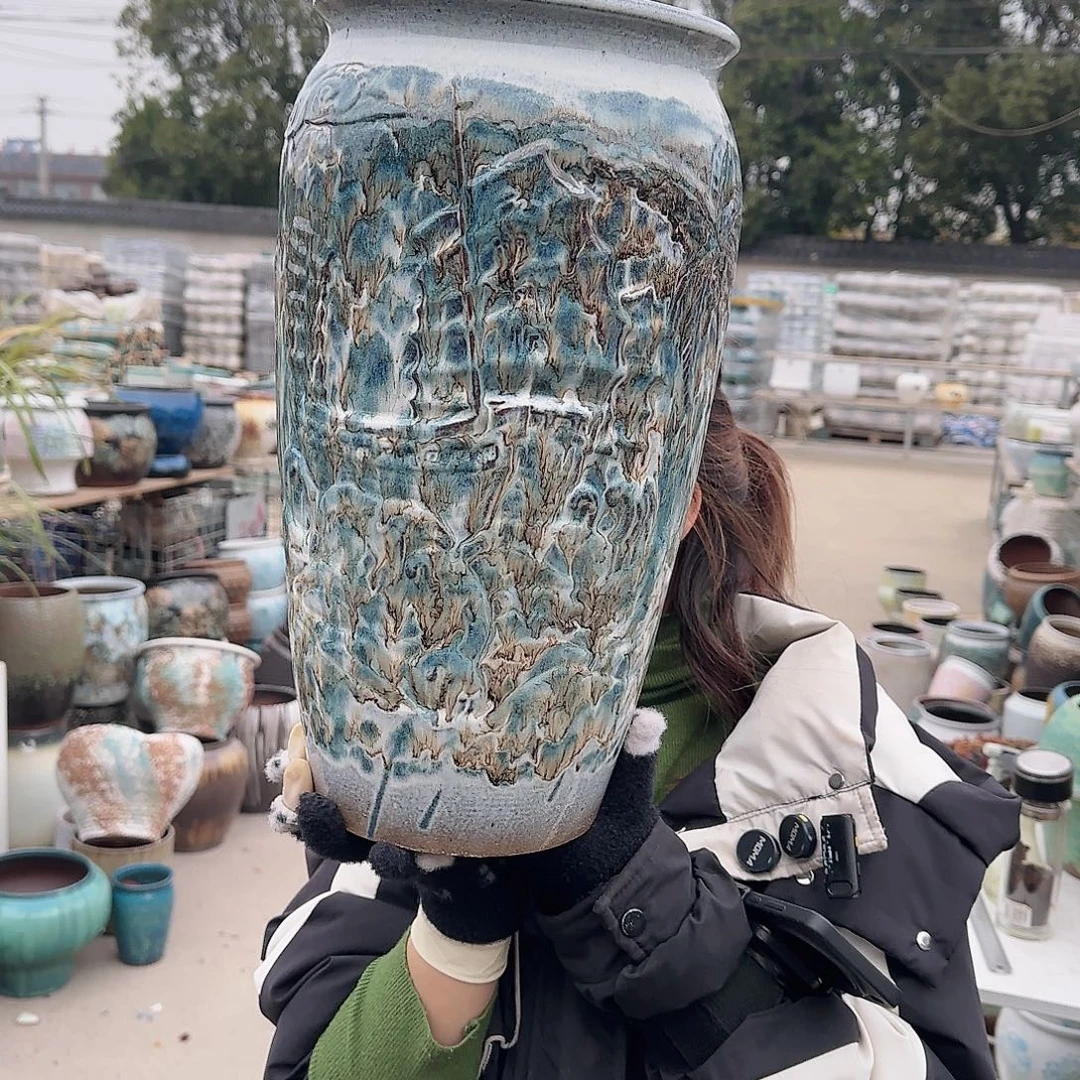 王嫂花盆1223-132高40口20