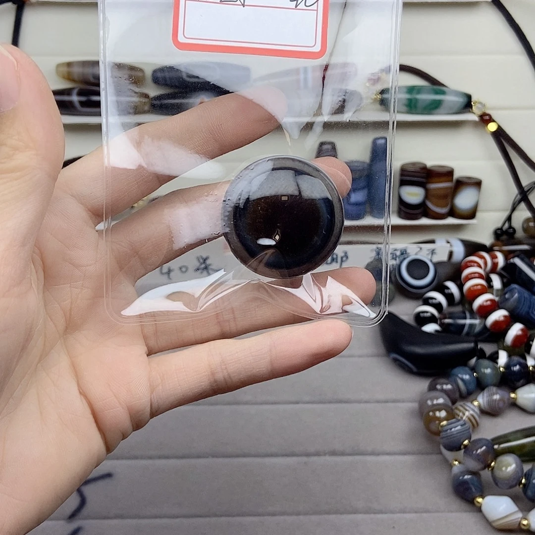 狂***风玛瑙/玉髓未镶嵌颈饰