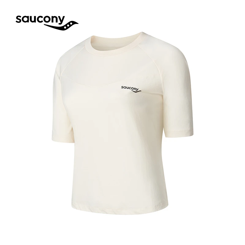 Saucony索康尼女子春夏户外休闲运动训练通勤都市短袖T恤
