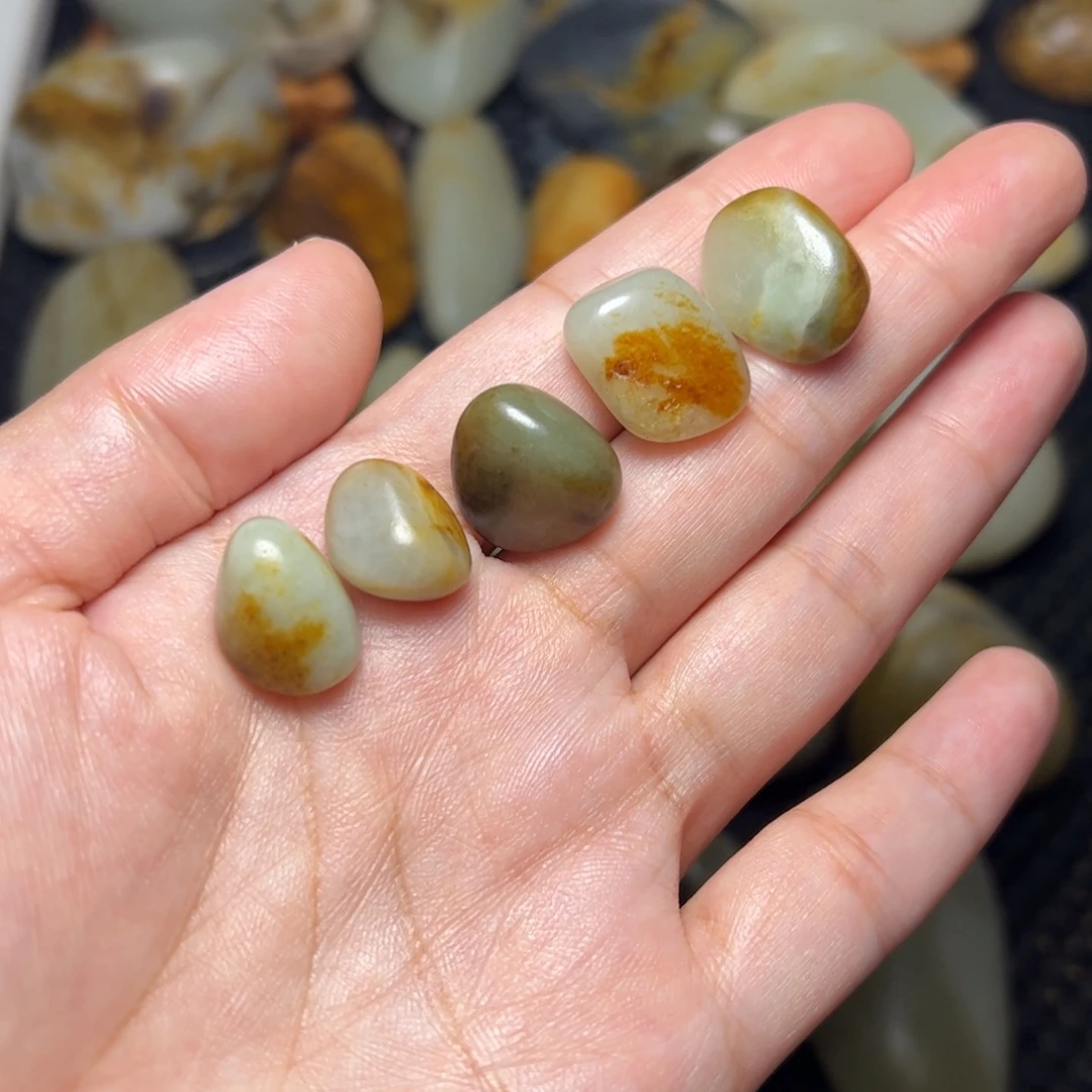 王***）和田玉未镶嵌挂件7