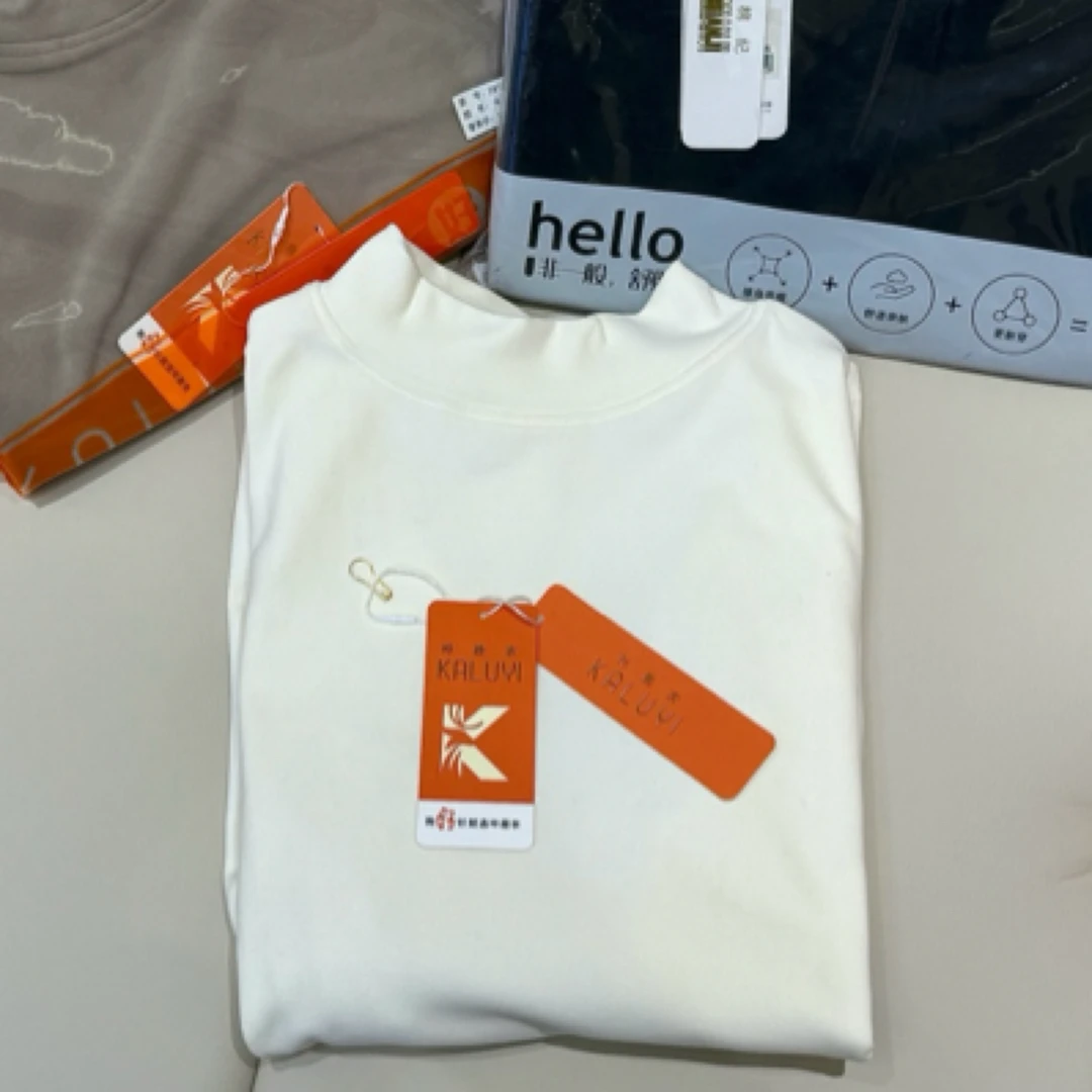 半高领·双面磨毛微米绒打底衫百搭高品质上衣2819