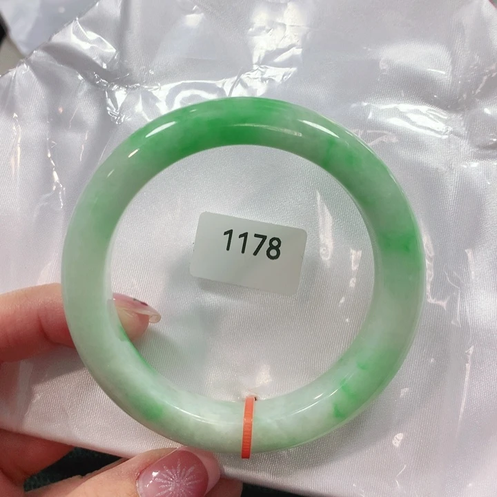 翡翠手镯未镶嵌天然翡翠手镯5503