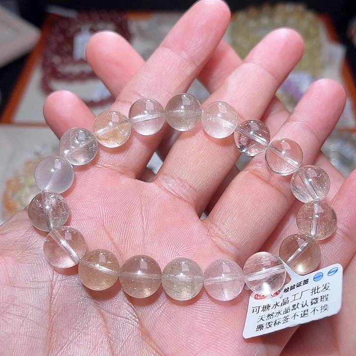 水晶手链未镶嵌324号主图手串  11+