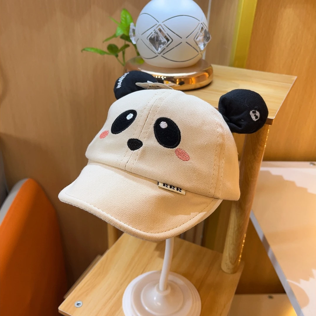 婴儿帽子春秋款男宝宝帽子鸭舌帽可爱超萌秋冬婴幼儿童卡通棒球帽