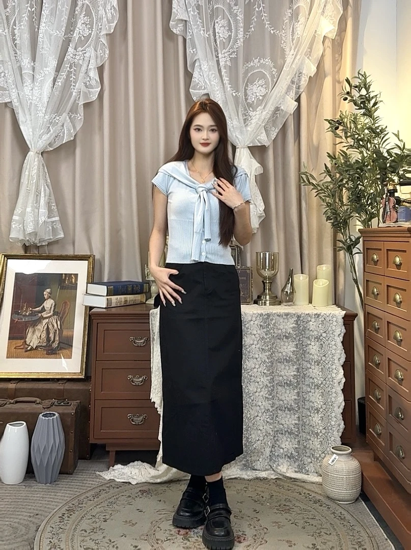 百搭显瘦春秋气质复古上衣CSS421039+AXQ422239