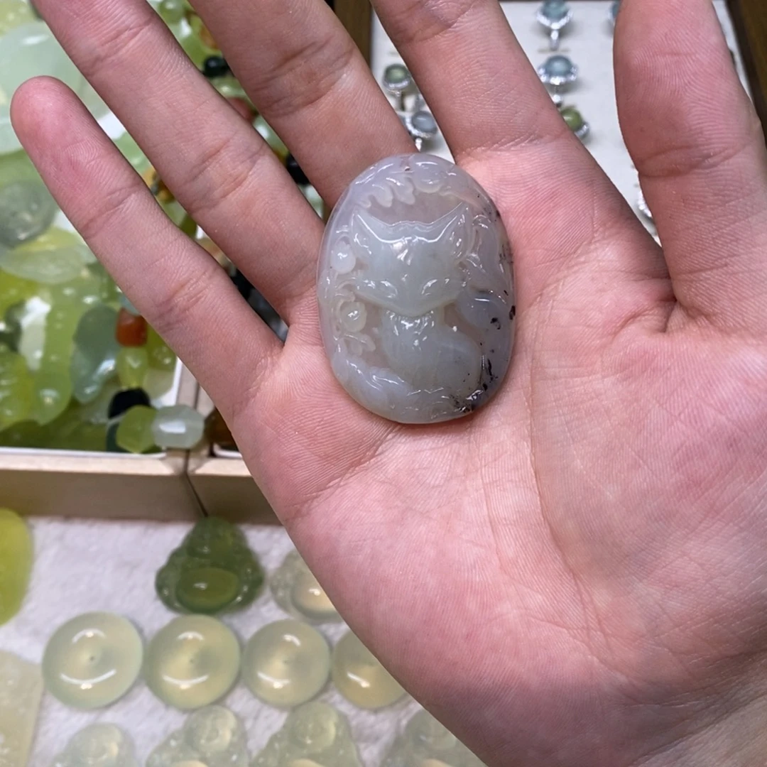 岫玉未镶嵌吊坠(不含链)两单包邮