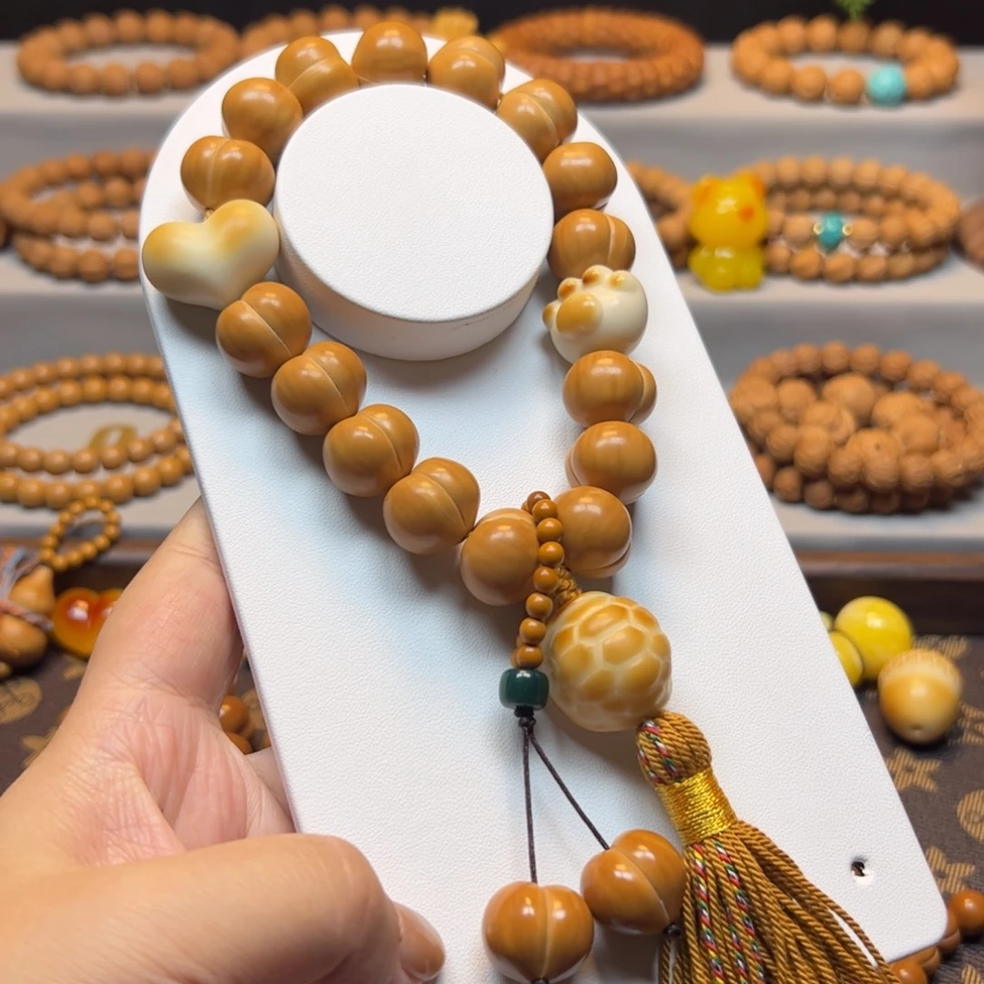 猴头核桃手串17➕屁桃福利