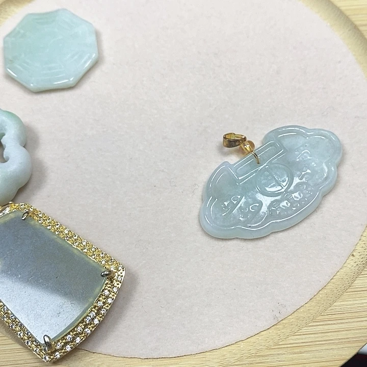 翡翠散珠天然缅甸翡翠