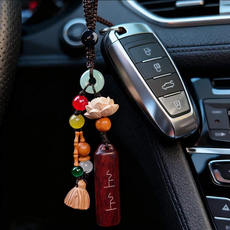 木言纪-上上签钥匙扣手机挂