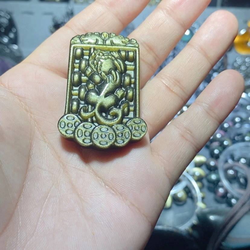 【闪购商品】黑曜岩颈饰未镶嵌