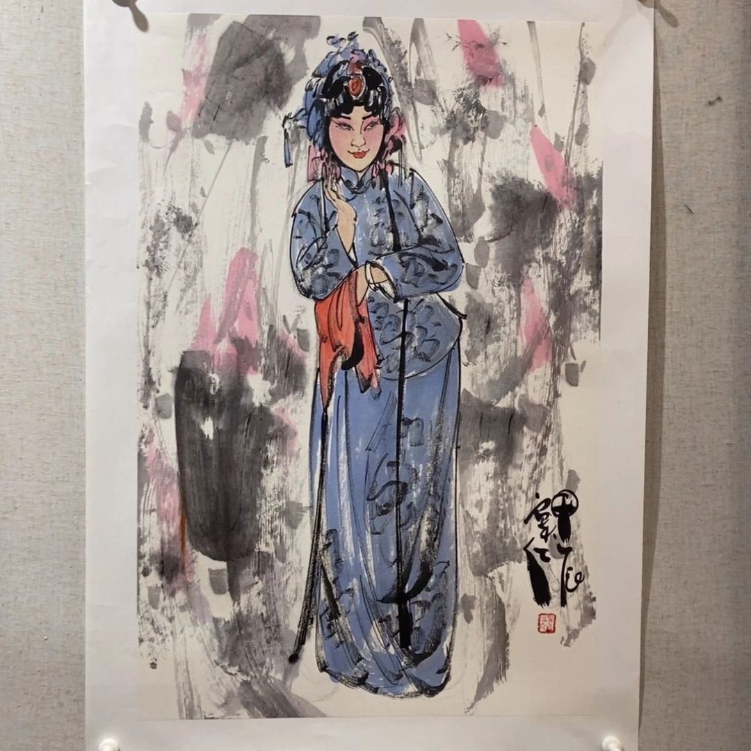 【闪购商品】国画作***好墨鱼精品墨鱼精品