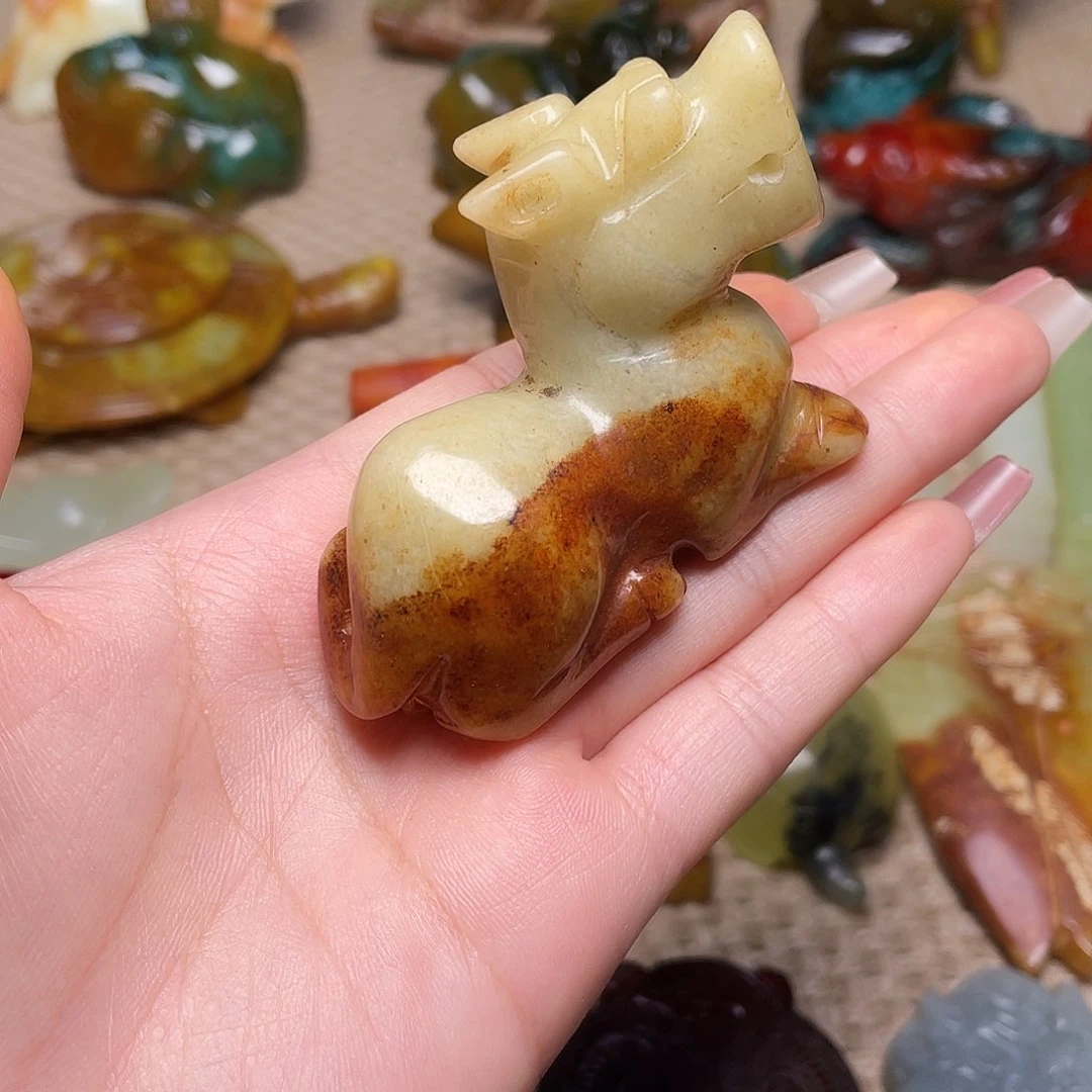 蛇纹石玉未镶嵌如图