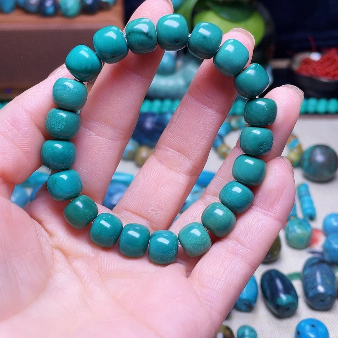 十堰原生态绿石头特说手工配饰