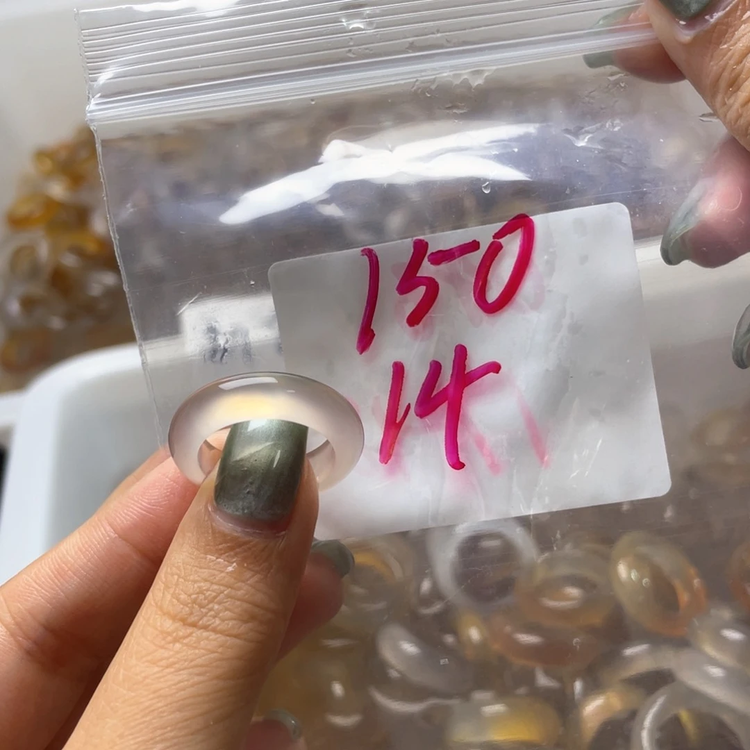 玛瑙/玉髓戒指合金150