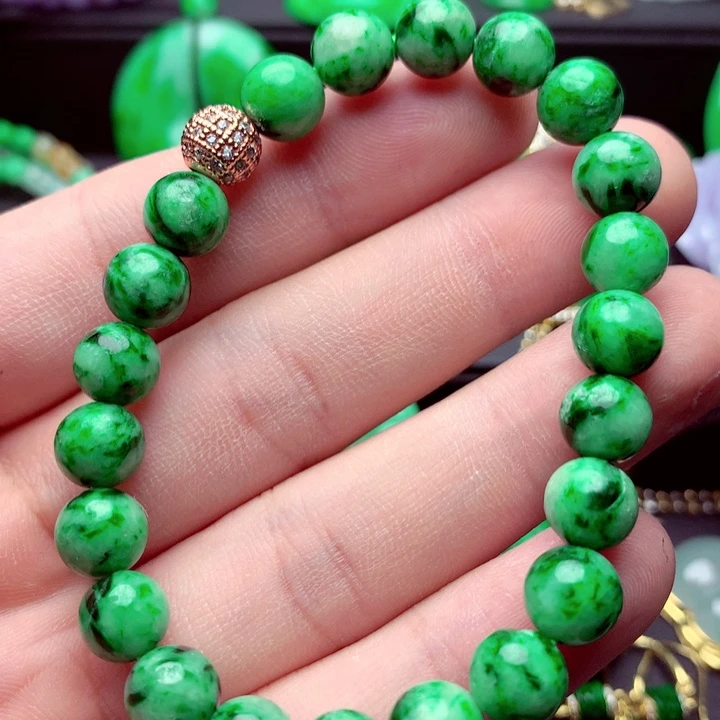 翡翠未镶嵌手链A货