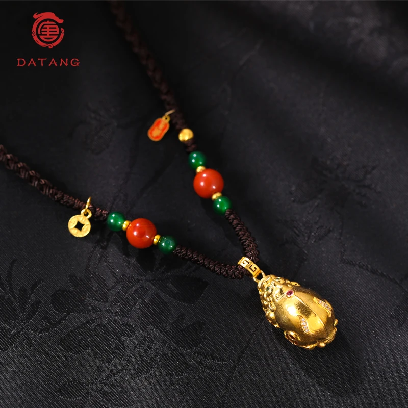 金福令貔貅18K吊坠X33715