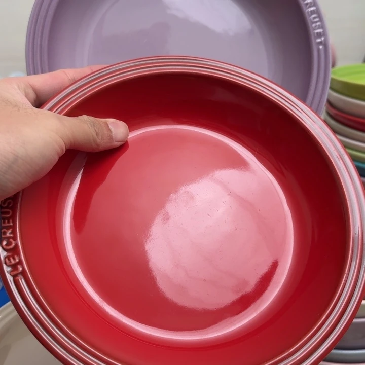 微瑕2个8英寸草帽盘