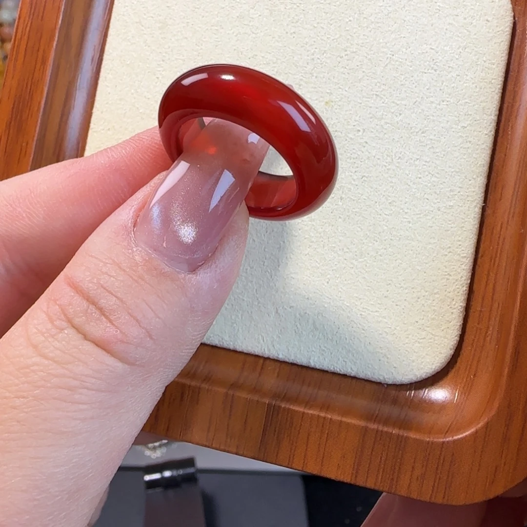 玛瑙/玉髓未镶嵌戒圈