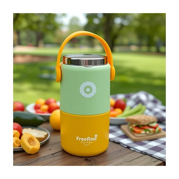 日式双层密封不锈钢保温饭盒送饭上班族学生便携大容量便当盒餐盒