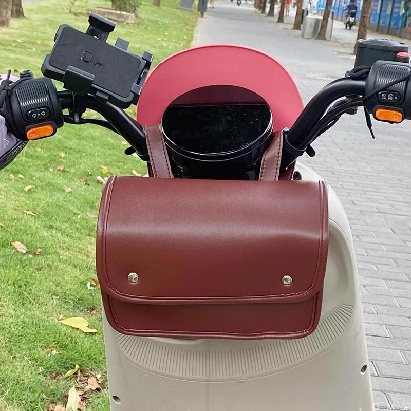 电动车小挂包前置物兜后置储物包防水收纳摩托车边包袋电动车前挂